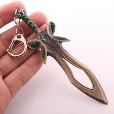 Collectible DOTA 2 Gamer Identity Key Chains