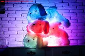 Colorful Luminous Puppy LED Light Plush Dolls
