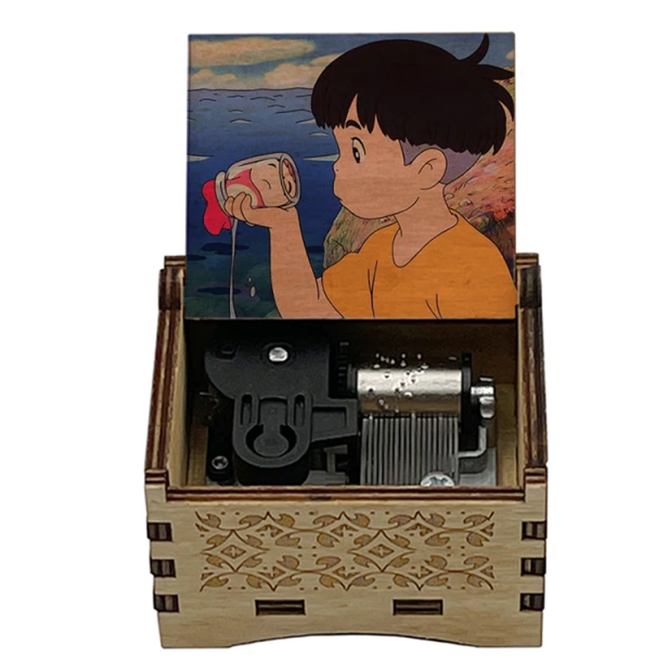 Ponyo On The Cliff - Mechanical Music Chest