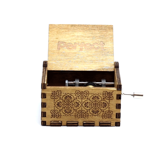 Ed Sheeran "Perfect" Divide Album "Shape Of You" Music Box Chest