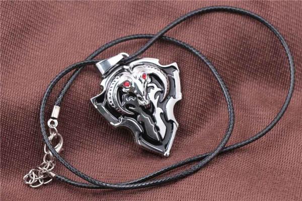 Collectible DOTA 2 Gamer Identity Necklace