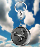 Game Of Thrones Keychain - Silver Crow
