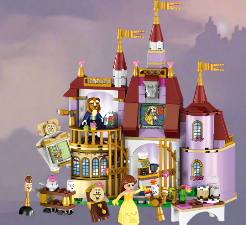 Beauty And The Beast - Toy Enchanted Castle